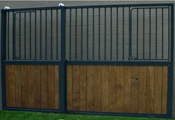 12 ft prefab stall front